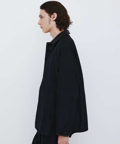 UNITED TOKYO(ユナイテッドトウキョウ)の「【数量限定】SILK BROKEN OX WORK JACKET(ブルゾン・メンズ・ブラウン/ブラック・1/2)」の10枚目の写真