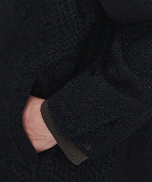 UNITED TOKYO(ユナイテッドトウキョウ)の「【数量限定】SILK BROKEN OX WORK JACKET(ブルゾン・メンズ・ブラウン/ブラック・1/2)」の18枚目の写真