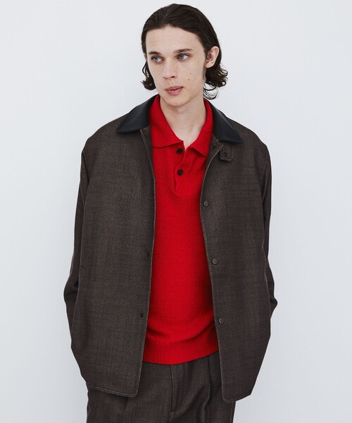UNITED TOKYO(ユナイテッドトウキョウ)の「【数量限定】SILK BROKEN OX WORK JACKET(ブルゾン・メンズ・ブラウン/ブラック・1/2)」の20枚目の写真