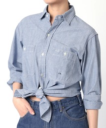 J.B. ATTIRE RIVIERA CHAMBRAY SHIRT