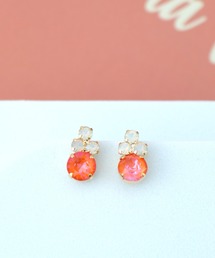 オーロラビジュピアス