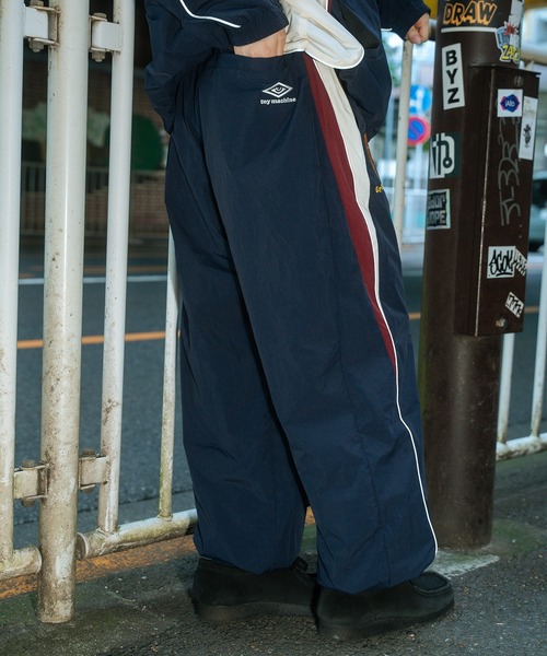 UMBRO(アンブロ)の「【ムラサキスポーツ限定】UMBRO/アンブロ トラックパンツ ユニセックス セットアップ対応 MD3726FWMSPT02(その他パンツ・メンズ・ネイビー/ブラック・XL/L/M/S)」の11枚目の写真