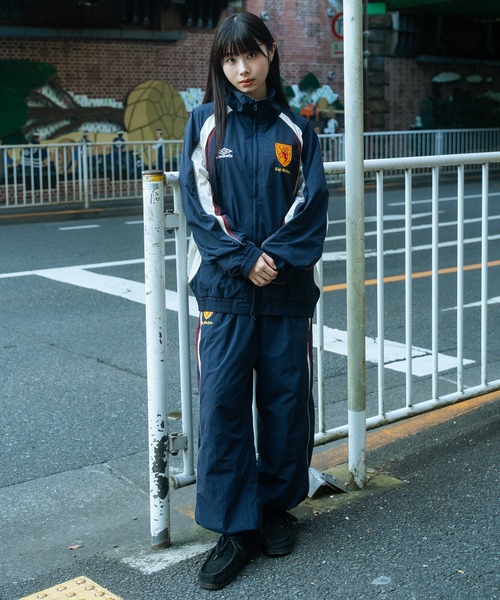 UMBRO(アンブロ)の「【ムラサキスポーツ限定】UMBRO/アンブロ トラックパンツ ユニセックス セットアップ対応 MD3726FWMSPT02(その他パンツ・メンズ・ネイビー/ブラック・XL/L/M/S)」の3枚目の写真