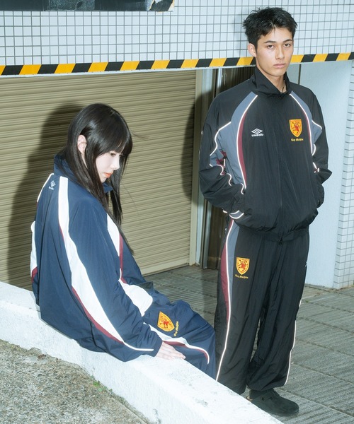 UMBRO(アンブロ)の「【ムラサキスポーツ限定】UMBRO/アンブロ トラックパンツ ユニセックス セットアップ対応 MD3726FWMSPT02(その他パンツ・メンズ・ネイビー/ブラック・XL/L/M/S)」の8枚目の写真