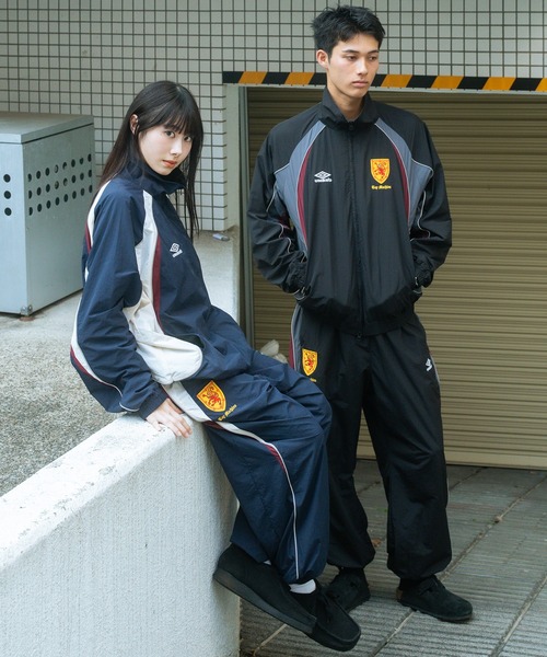 UMBRO(アンブロ)の「【ムラサキスポーツ限定】UMBRO/アンブロ トラックパンツ ユニセックス セットアップ対応 MD3726FWMSPT02(その他パンツ・メンズ・ネイビー/ブラック・XL/L/M/S)」の7枚目の写真