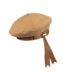 MAISON Birth（メゾンバース）の「MAISON Birth メゾンバース / MOLESKIN RIBBON BERET コットンモールスキンリボンベレー帽 / MB-26302（ハンチング/ベレー帽）」