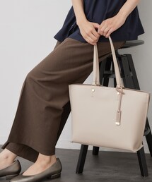 【3層仕様/通勤対応】名品バイカラートートバッグ《A4対応》