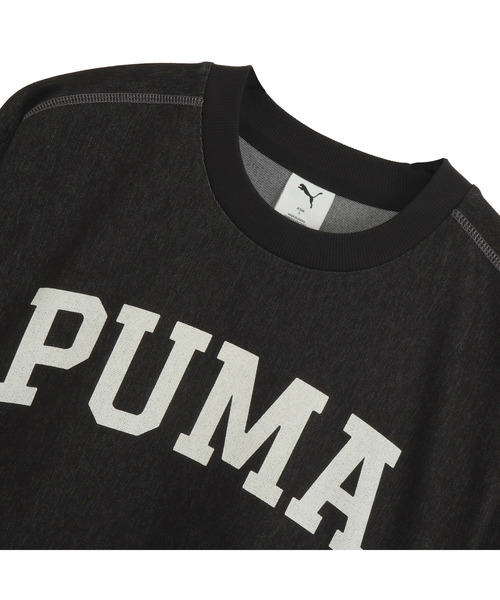 PUMA(プーマ)の「PUMA プーマ ユニセックス ESS エレベーテッド デニム ライク クルー スウェ(スウェット・メンズ・ネイビー/ブラック/ブルー系その他・XX-LARGE/LARGE/X-LARGE/SMALL/MEDIUM)」の20枚目の写真