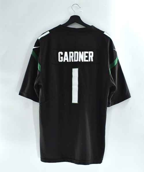 NIKE(ナイキ)の「【USED】NIKE “NFLNew York Jets #1” ゲームシャツ(Tシャツ/カットソー・メンズ・ブラック・MEDIUM)」の2枚目の写真