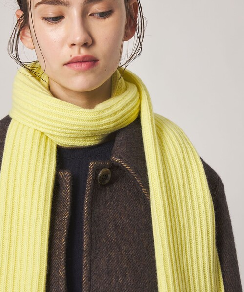 Steven Alan(スティーブンアラン)の「<Steven Alan>ウール モヘヤ ミックス シャギー ミドルコート(ステンカラーコート・レディース・ダークブラウン/ライトブルー・M/S)」の6枚目の写真
