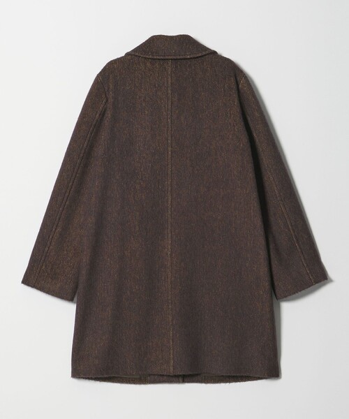 Steven Alan(スティーブンアラン)の「<Steven Alan>ウール モヘヤ ミックス シャギー ミドルコート(ステンカラーコート・レディース・ダークブラウン/ライトブルー・M/S)」の19枚目の写真
