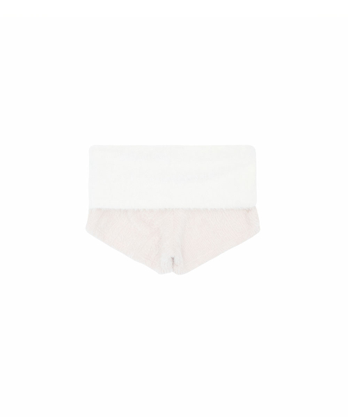 NO EXTRA TOUCH（ノー・エクストラ・タッチ）の「Hairy Fur Belted Micro Shorts (Pink) / 26FWSP001PI（その他パンツ・レディース・PINK・SMALL/MEDIUM）」の4枚目の写真