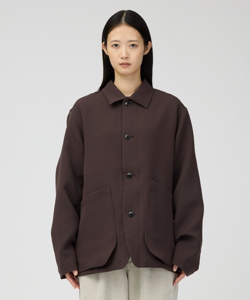 Snow Peak(スノーピーク)の「Snow Peak / Triple Cloth Jacket トリプルクロス ジャケット(ブルゾン・メンズ・チャコール/ダークブラウン・S/M/L)」の2枚目の写真