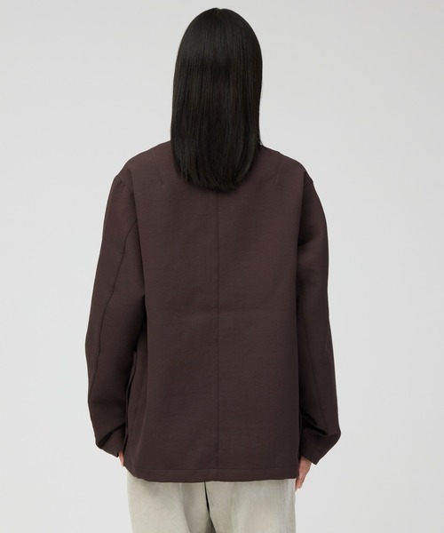 Snow Peak(スノーピーク)の「Snow Peak / Triple Cloth Jacket トリプルクロス ジャケット(ブルゾン・メンズ・チャコール/ダークブラウン・S/M/L)」の4枚目の写真