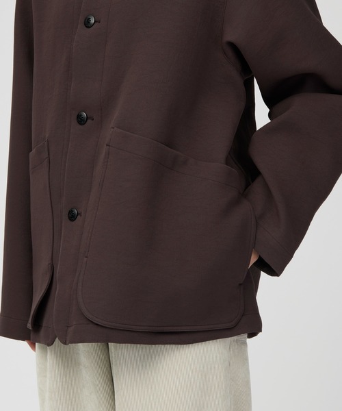 Snow Peak(スノーピーク)の「Snow Peak / Triple Cloth Jacket トリプルクロス ジャケット(ブルゾン・メンズ・チャコール/ダークブラウン・S/M/L)」の7枚目の写真