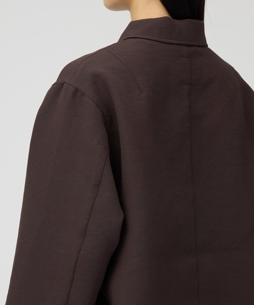 Snow Peak(スノーピーク)の「Snow Peak / Triple Cloth Jacket トリプルクロス ジャケット(ブルゾン・メンズ・チャコール/ダークブラウン・S/M/L)」の6枚目の写真
