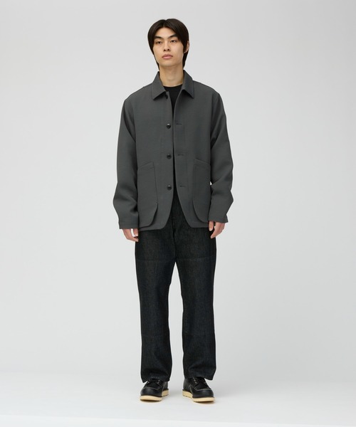 Snow Peak(スノーピーク)の「Snow Peak / Triple Cloth Jacket トリプルクロス ジャケット(ブルゾン・メンズ・チャコール/ダークブラウン・S/M/L)」の10枚目の写真