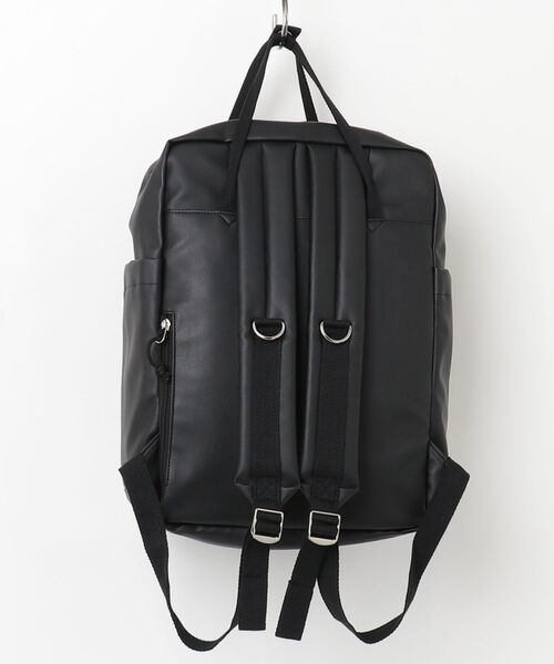 CONVERSE(コンバース)の「【CONVERSE/コンバース】RETRO PU LEATHER SCHOOL BACKPACK 81932900(バックパック/リュック・メンズ・ブラック/ブラウン・FREE)」の4枚目の写真