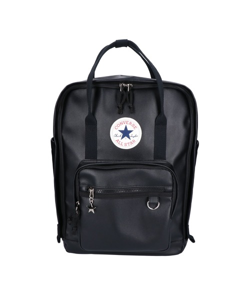 CONVERSE(コンバース)の「【CONVERSE/コンバース】RETRO PU LEATHER SCHOOL BACKPACK 81932900(バックパック/リュック・メンズ・ブラック/ブラウン・FREE)」の8枚目の写真