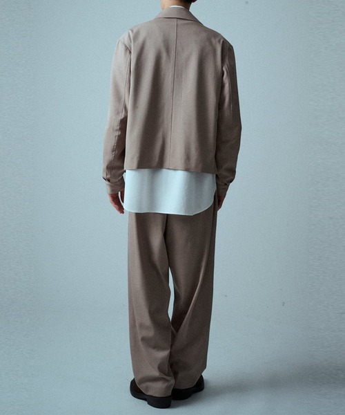 UJOH（ウジョー）の「【UJOH】Utility Compact Blouson（ブルゾン・メンズ・グレイッシュベージュ/ブラック・4/5）」の6枚目の写真