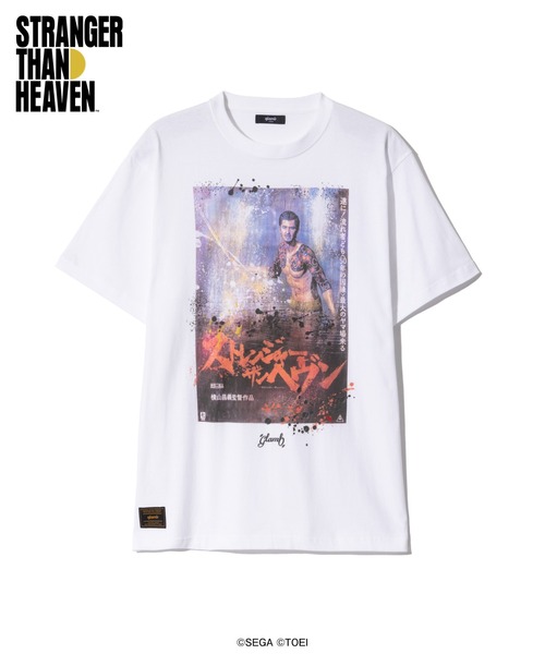 glamb(グラム)の「『STRANGER THAN HEAVEN』×『仁義なき戦い』コラボ コレクション T Shirt-5(Tシャツ/カットソー・メンズ・ホワイト/ブラック・XL/M/L)」の2枚目の写真