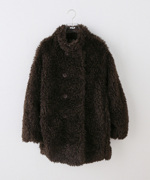 COYSEIO 038(コイセイオ 038)の「【Geek Office / ギークオフィス】COYSEIO / SOFR FUR COAT(その他アウター・レディース・グレー・SMALL)」の1枚目の写真