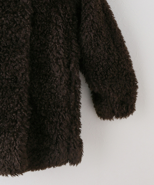 COYSEIO 038(コイセイオ 038)の「【Geek Office / ギークオフィス】COYSEIO / SOFR FUR COAT(その他アウター・レディース・グレー・SMALL)」の3枚目の写真