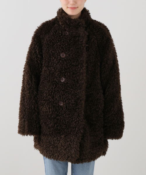 COYSEIO 038(コイセイオ 038)の「【Geek Office / ギークオフィス】COYSEIO / SOFR FUR COAT(その他アウター・レディース・グレー・SMALL)」の13枚目の写真