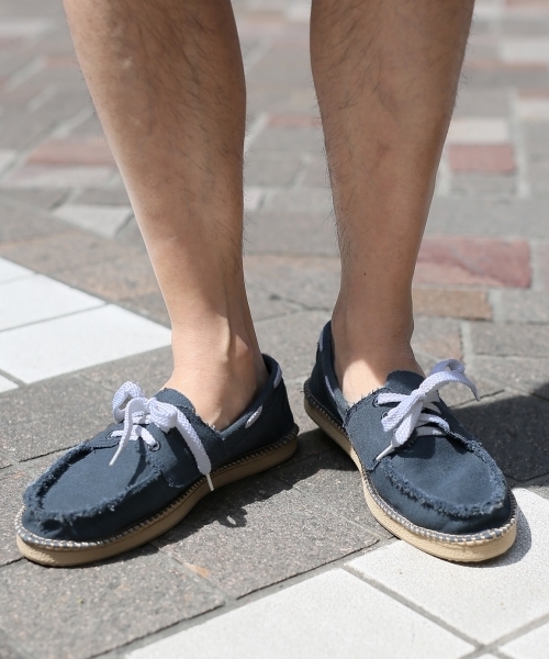 GLOBAL WORK（グローバルワーク）の「コンフォートデッキエスパ/709878 （その他シューズ・メンズ・ブルー/ホワイト/ネイビー/カーキ・SMALL/LARGE/MEDIUM）」の3枚目の写真