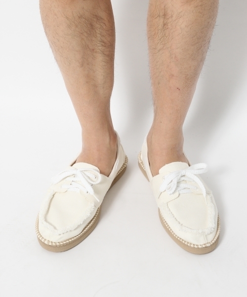 GLOBAL WORK（グローバルワーク）の「コンフォートデッキエスパ/709878 （その他シューズ・メンズ・ブルー/ホワイト/ネイビー/カーキ・SMALL/LARGE/MEDIUM）」の6枚目の写真