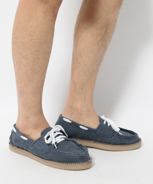 GLOBAL WORK（グローバルワーク）の「コンフォートデッキエスパ/709878 （その他シューズ・メンズ・ブルー/ホワイト/ネイビー/カーキ・SMALL/LARGE/MEDIUM）」の7枚目の写真