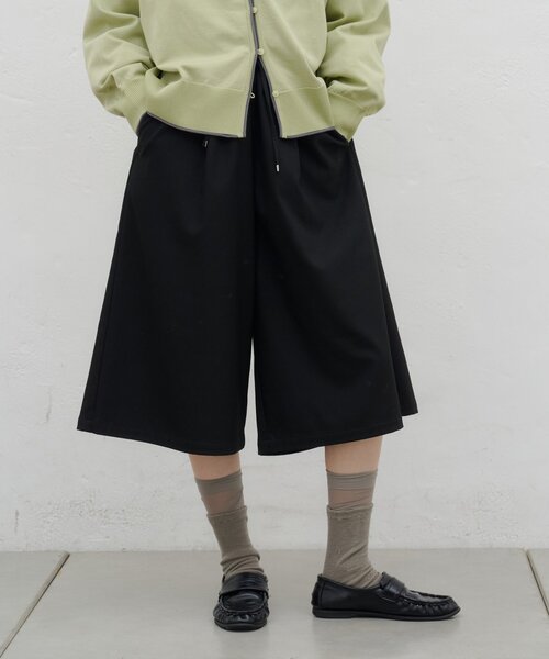 CIAOPANIC TYPY(チャオパニックティピー)の「∴裏起毛バミューダパンツ(その他パンツ・レディース・ベージュ/グレー/ブラック・SMALL/MEDIUM)」の4枚目の写真