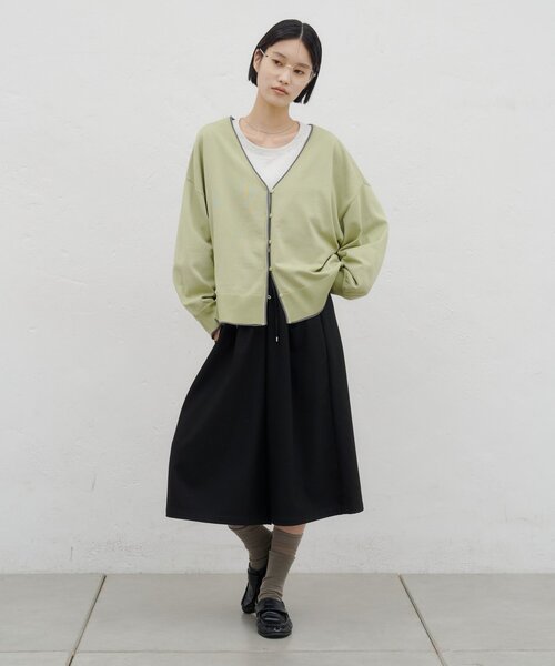 CIAOPANIC TYPY(チャオパニックティピー)の「∴裏起毛バミューダパンツ(その他パンツ・レディース・ベージュ/グレー/ブラック・SMALL/MEDIUM)」の7枚目の写真