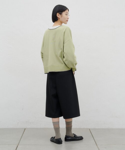 CIAOPANIC TYPY(チャオパニックティピー)の「∴裏起毛バミューダパンツ(その他パンツ・レディース・ベージュ/グレー/ブラック・SMALL/MEDIUM)」の9枚目の写真