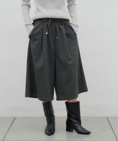 CIAOPANIC TYPY(チャオパニックティピー)の「∴裏起毛バミューダパンツ(その他パンツ・レディース・ベージュ/グレー/ブラック・SMALL/MEDIUM)」の10枚目の写真