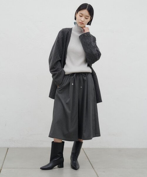 CIAOPANIC TYPY(チャオパニックティピー)の「∴裏起毛バミューダパンツ(その他パンツ・レディース・ベージュ/グレー/ブラック・SMALL/MEDIUM)」の14枚目の写真