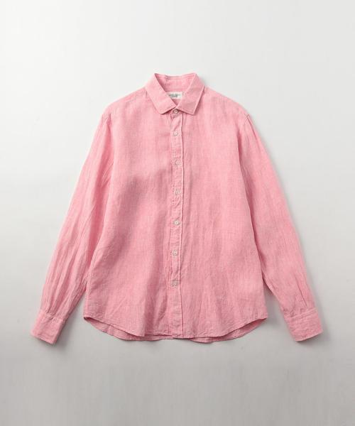 UNITED ARROWS(ユナイテッドアローズ)の「UAS カラー リネン SML/WD◆(シャツ/ブラウス・メンズ・ピンク/ケリー/ライトブルー/イエロー・LARGE/MEDIUM/SMALL/X-LARGE/X-SMALL/XX-LARGE)」の1枚目の写真