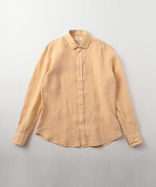 UNITED ARROWS(ユナイテッドアローズ)の「UAS カラー リネン SML/WD◆(シャツ/ブラウス・メンズ・ピンク/ケリー/ライトブルー/イエロー・LARGE/MEDIUM/SMALL/X-LARGE/X-SMALL/XX-LARGE)」の4枚目の写真