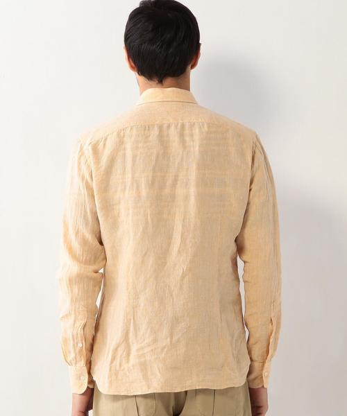 UNITED ARROWS(ユナイテッドアローズ)の「UAS カラー リネン SML/WD◆(シャツ/ブラウス・メンズ・ピンク/ケリー/ライトブルー/イエロー・LARGE/MEDIUM/SMALL/X-LARGE/X-SMALL/XX-LARGE)」の5枚目の写真