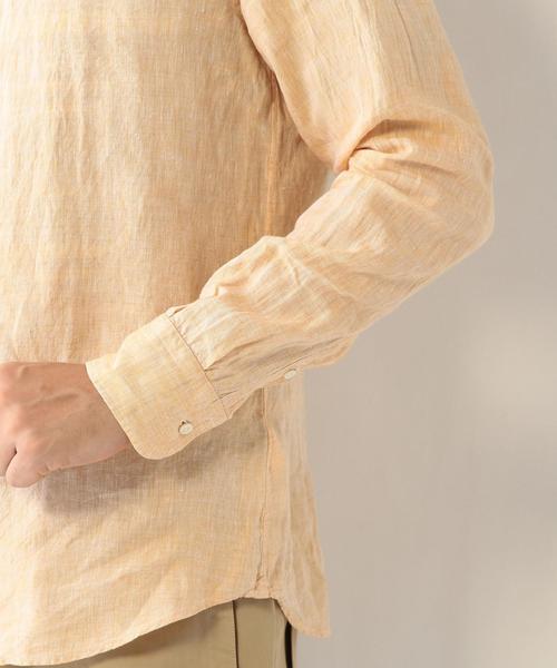 UNITED ARROWS(ユナイテッドアローズ)の「UAS カラー リネン SML/WD◆(シャツ/ブラウス・メンズ・ピンク/ケリー/ライトブルー/イエロー・LARGE/MEDIUM/SMALL/X-LARGE/X-SMALL/XX-LARGE)」の11枚目の写真