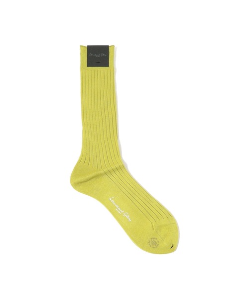 International Gallery BEAMS（インターナショナルギャラリービームス）の「【ビームスの百名品】エジプシャンコットン リブソックス（ソックス/靴下・メンズ・ミント/インディゴブルー/パープル/イエロー系その他/ピンク/レッド系その他/ナチュラル/DK.Grn/ブラック/グレー系その他/ホワイト系その他2/レッド系その他5/ロイヤルブルー/グリーン系その他2/オレンジ系その他5/ケリーグリーン/ブラウン系その他5/レッド系その他7/グリーン系その他4/バイオレット/イエロー/オリーブ/ダークブラウン/ブルー/レッド系その他2/カーキ/ライトブルー/イエロー系その他5/ブラック系その他/グリーン系その他・ONE SIZE）」の12枚目の写真