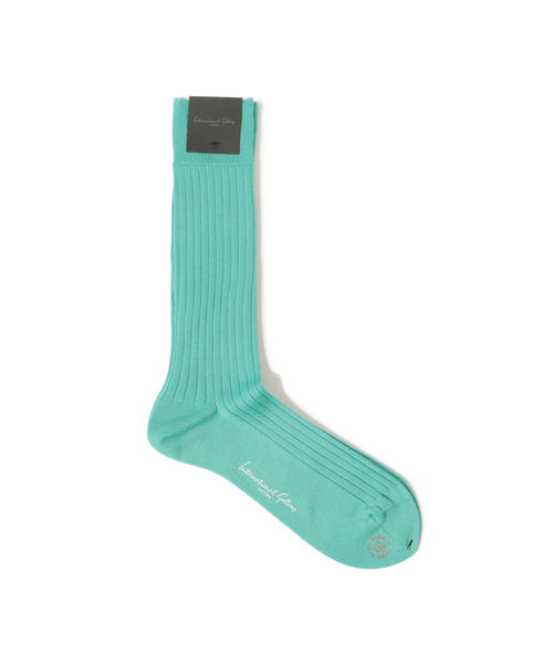 International Gallery BEAMS（インターナショナルギャラリービームス）の「【ビームスの百名品】エジプシャンコットン リブソックス（ソックス/靴下・メンズ・ミント/インディゴブルー/パープル/イエロー系その他/ピンク/レッド系その他/ナチュラル/DK.Grn/ブラック/グレー系その他/ホワイト系その他2/レッド系その他5/ロイヤルブルー/グリーン系その他2/オレンジ系その他5/ケリーグリーン/ブラウン系その他5/レッド系その他7/グリーン系その他4/バイオレット/イエロー/オリーブ/ダークブラウン/ブルー/レッド系その他2/カーキ/ライトブルー/イエロー系その他5/ブラック系その他/グリーン系その他・ONE SIZE）」の14枚目の写真