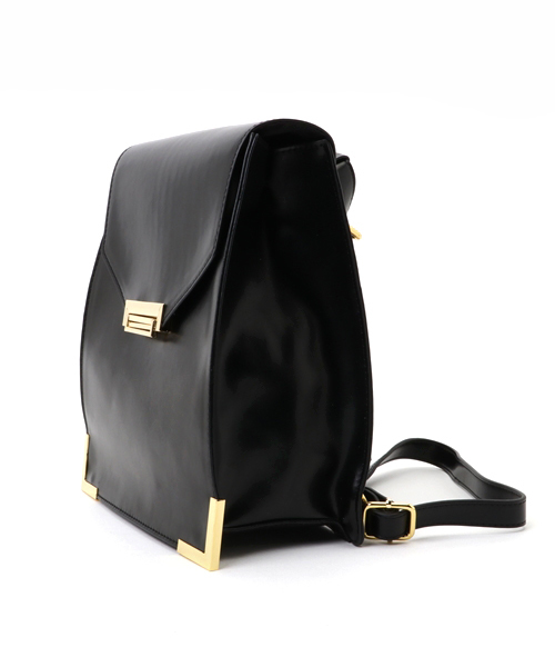 WEGO（ウィゴー）の「WEGO/2WAY金具リュック（バックパック/リュック・レディース・ホワイト/ブラウン/ブラック・FREE）」の4枚目の写真