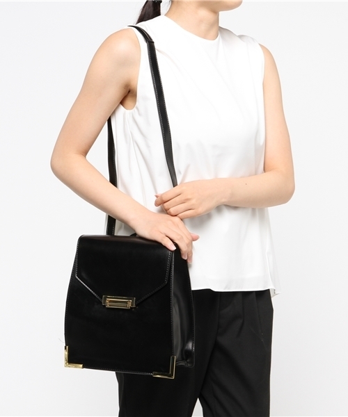 WEGO（ウィゴー）の「WEGO/2WAY金具リュック（バックパック/リュック・レディース・ホワイト/ブラウン/ブラック・FREE）」の13枚目の写真