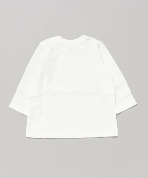 GROOVY COLORS（グルービーカラーズ）の「ＧＲＯＯＶＹ　ＣＯＬＯＲＳ　ＳＴＡＮＤＡＲＤ　長袖Tシャツ（Tシャツ/カットソー・キッズ・ネイビー/ホワイト・130/90/110/80/100/120/140）」の3枚目の写真