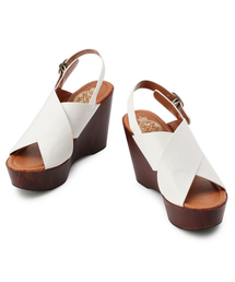 GUILD PRIME | 【GUILD PRIME】WOMENS クロスバンドウッドヒールサンダル(サンダル)