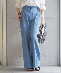 laboratory work | リボンツイルワイドパンツ(その他パンツ)