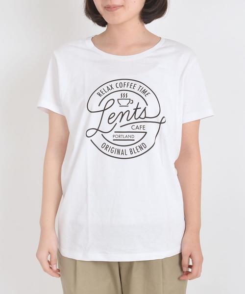 SHIPS Days（シップスデイズ）の「SHIPS Days: プリント TEE◇（Tシャツ/カットソー・レディース・ライトホワイト/ホワイト/ホワイト系その他/ストーン・M～Ｌ/S～Ｍ）」の5枚目の写真