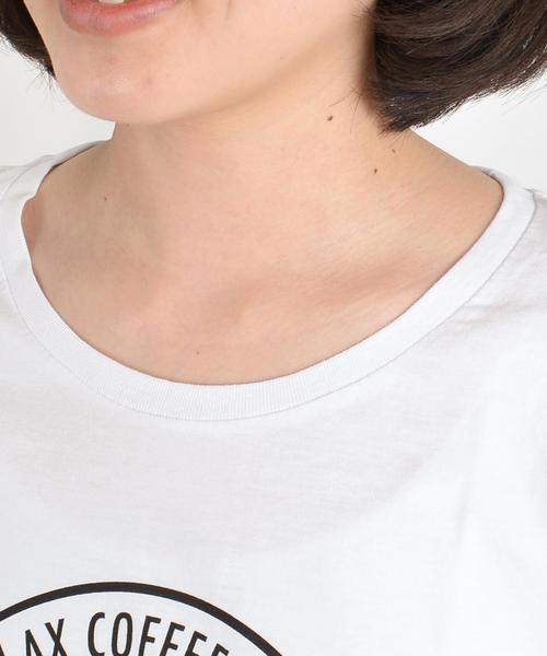 SHIPS Days（シップスデイズ）の「SHIPS Days: プリント TEE◇（Tシャツ/カットソー・レディース・ライトホワイト/ホワイト/ホワイト系その他/ストーン・M～Ｌ/S～Ｍ）」の8枚目の写真