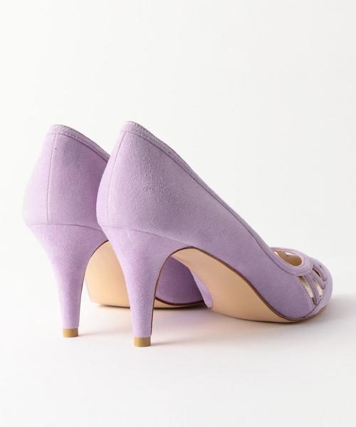 ODETTE E ODILE（オデットエオディール）の「OFD オープンパターン パンプス70（パンプス・レディース・ベージュ/ネイビー/パープル/ブラック・22.5cm/22cm/24cm/23cm/24.5cm/23.5cm）」の11枚目の写真